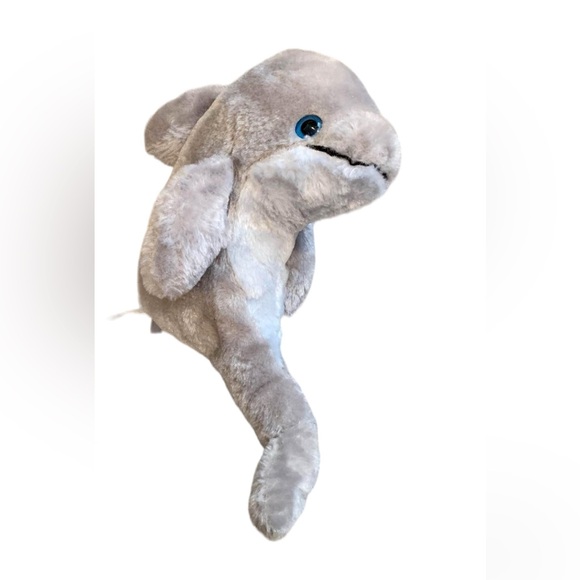 The Petting Zoo Plush Dolphin - Picture 1 of 4